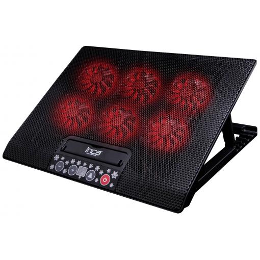 INCA INC-601GMS chladicí podložka pod notebook USB HUB