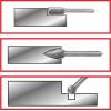 KS Tools 5153203 frézovací kolík sada, tvrdokov