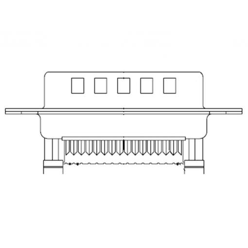 Molex 1727040076 zástrčka D-SUB Pólů: 9 1 ks Box