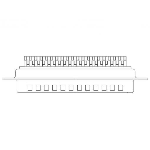 Molex 1731130066 zástrčka D-SUB Pólů: 78 pájecí kalíšek 1 ks