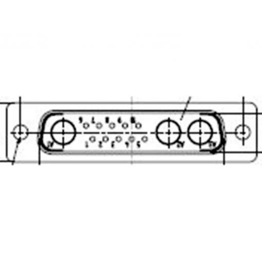 Molex 1727040013 zástrčka D-SUB Pólů: 13 pájecí kalíšek 1 ks Box