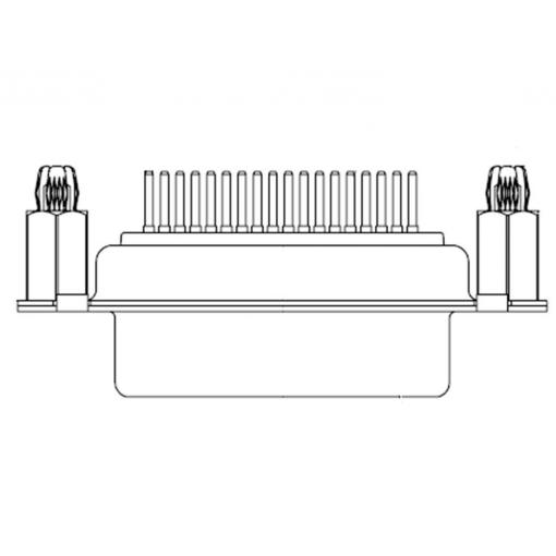 Molex 1731130238 zástrčka D-SUB Pólů: 78 pájecí piny 1 ks Bulk
