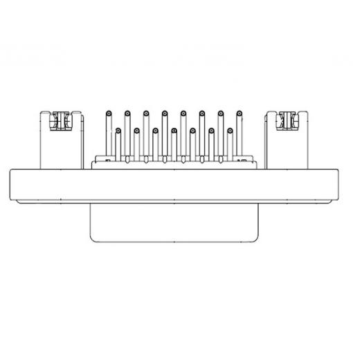 Molex 1731100034 zástrčka D-SUB Pólů: 25 pájecí piny 1 ks Bulk