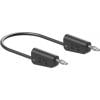 Stäubli LK-4N-F10 měřicí kabel 50 cm černá 1 ks