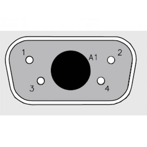 Molex 1731070118 zástrčka D-SUB Pólů: 5 pájecí kalíšek 1 ks