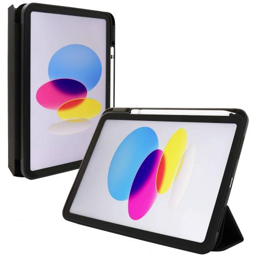 JT Berlin Folio Case obal na tablet Apple iPad 10.9 (Gen.10, 2022), iPad 10.9 (A16, 2025) 27,7 cm (10,9) Backcover černá, transparentní