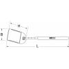 KS Tools 550.1136 inspekční zrcátko