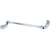 KS Tools 518.0529 Otevřený oboustranný očkový klíč, s dvojitým kloubem, 12 x 13 mm