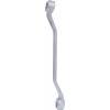 KS Tools 517.0270 CHROMEplus otevřený oboustranný očkový klíč, lomený, 10 x 11 mm