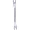 KS Tools 517.0270 CHROMEplus otevřený oboustranný očkový klíč, lomený, 10 x 11 mm