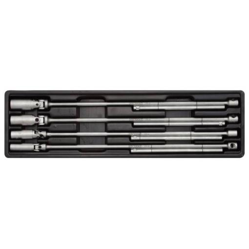 KS Tools 517.1130 Sada klíčů na zapalovací svíčky s T rukojetí, 4 ks, 14 - 21 mm