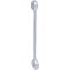KS Tools 517.0253 Otevřený oboustranný očkový klíč, zahnutý, 9 x 11 mm