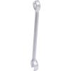 KS Tools 517.0264 Otevřený oboustranný očkový klíč, zahnutý, 17 x 19 mm