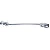 KS Tools 460.2511 Otevřený oboustranný očkový klíč, zahnutý, 17 x 19 mm