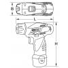 KS Tools 5153531 aku šroubovák, 10.8 V, 2.0 Ah Li-Ion 515.3531