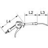 KS Tools 515.1907 pneumatická vyfukovací pistole 6.3 bar