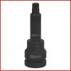 KS Tools 450.0430 Silový nástavec na bity pro šrouby Torx L = 107 mm, T90