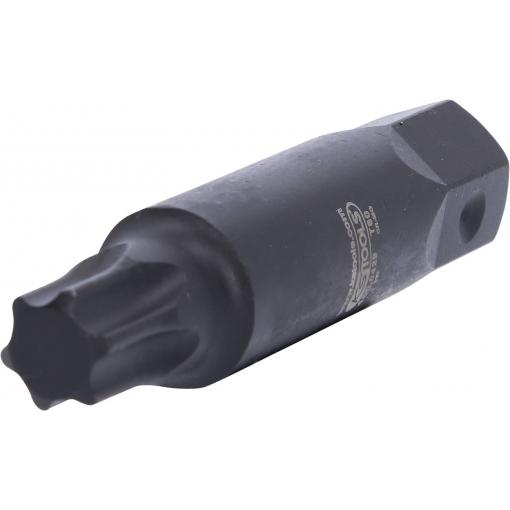 KS Tools 450.0429 Silový nástavec na bity pro šrouby Torx L = 107 mm, T80