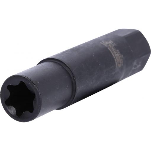 KS Tools 450.0433 Silový nástavec na bity pro šrouby Torx-E L = 107 mm, E18