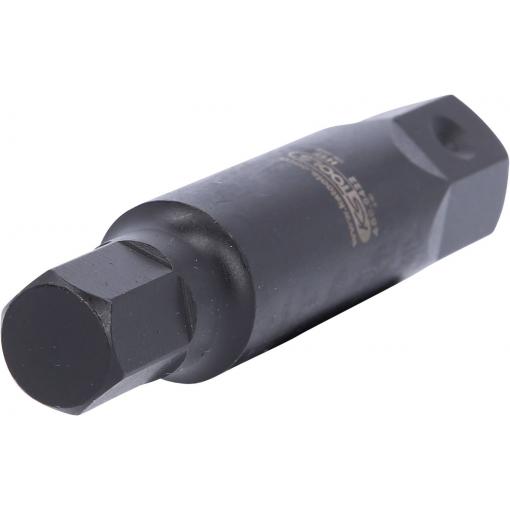KS Tools 450.0422 Silový nástavec na bity pro šrouby s vnitřním šestihranem L = 107 mm, 17 mm