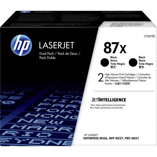 HP Toner 87X originál Dual černá 36000 Seiten CF287XD