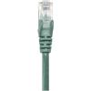 Intellinet 739887 RJ45 síťové kabely, propojovací kabely CAT 6 S/FTP 1.50 m zelená fóliové stínění, stínění pletivem, bez halogenů 1 ks