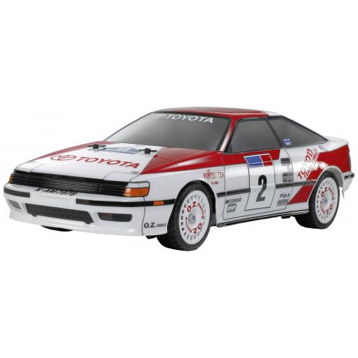 Tamiya TT-02 1:10 RC Toyota Celica GT-Four TT-02 vícebarevná komutátorový 1:10 RC model auta elektrický Rally 4WD (4x4) stavebnice