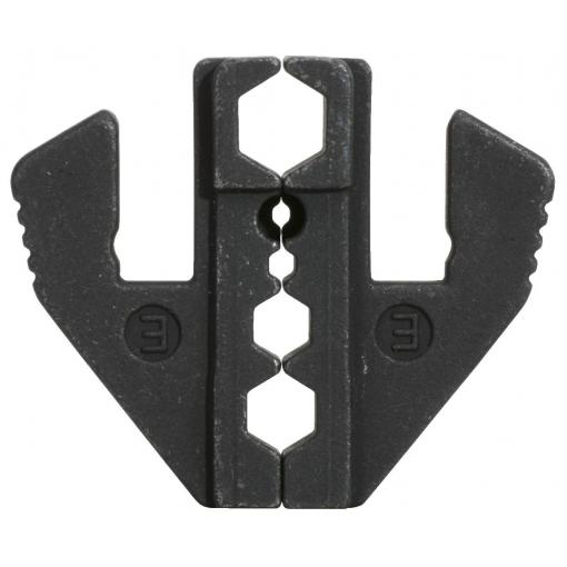 Pár krimpovacích nástavců pro koaxiální konektory, Ø 6,50 / 5,41 / 1,72 mm KS Tools 115.1419
