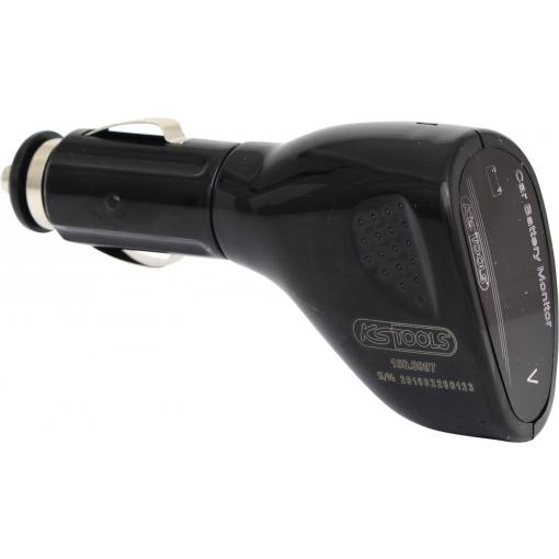 Autozásuvka 12 v / 24 v testovací přístroj KS Tools 150.0997