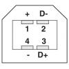 Phoenix Contact CUC-V06-F1PGY-UBB/UBAB vestavný modul USB Keystone 1 ks