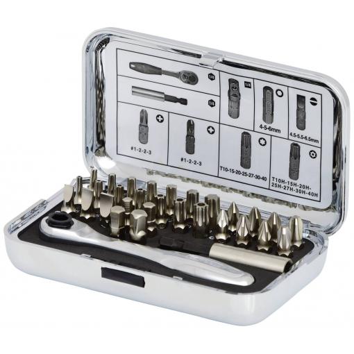 KS Tools 918.4600 9184600 sada bitů, 1/4