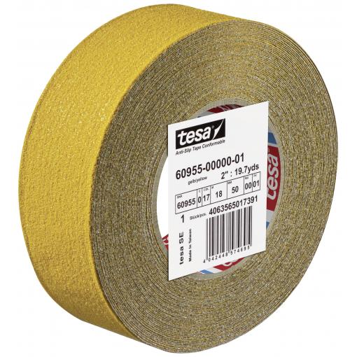 tesa ANTI-RUTSCH 60955-00000-00 protiskluzová páska tesa® černá (d x š) 18 m x 50 mm 1 ks