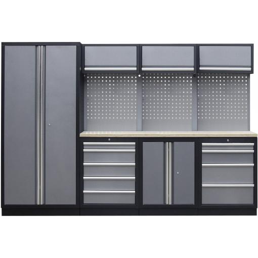 Kunzer WESH2 Dílenský modul (š x v x h) 2955 x 2000 x 458 mm černá, šedá
