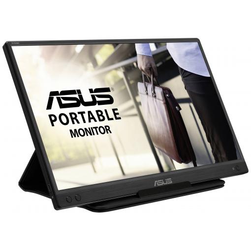 Asus MB166C LED monitor 39.6 cm (15.6 palec)1920 x 1080 Pixel, 16:9, 5 ms, IPS LED