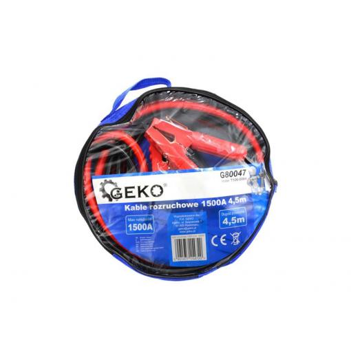 Kabely startovací 1500A 4,5m GEKO G80047