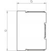 OBO Bettermann 6249410 zakončení koncová část (š x v) 30 mm x 30 mm 1 ks bílá