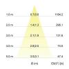 Brumberg 39463173 39463173 LED stavební reflektor, LED, 6 W, bílá