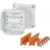 Hensel 62000419 rozbočovací skříň Se šroubovými svorkami, bez halogenů (d x š) 130 mm x 130 mm 1 ks