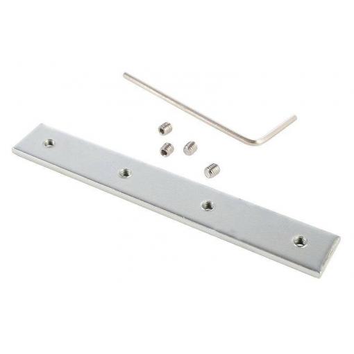 Deko Light 987025 Nutenstein / Längsverbinder Podélný konektor kov (š x v x h) 12 x 2 x 80 mm 1 ks