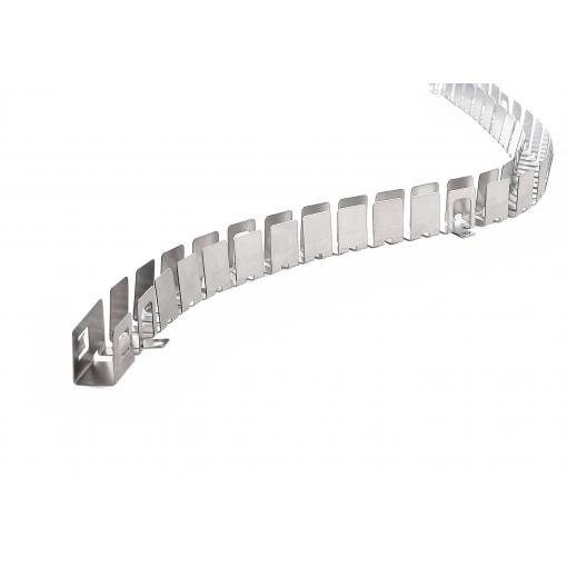 Deko Light 930451 Flex Profil für D Flex Line Side Profile nerezová ocel (š x v x h) 15 x 20 x 500 mm 0.50 m