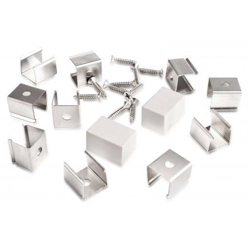 Deko Light 930532 Montageset für D Flex Line 12,0 x 20,0 mm montážní sada nerezová ocel 1 ks