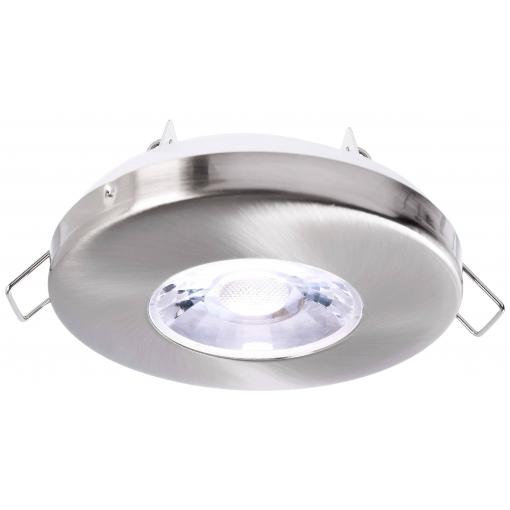 Deko Light Alcor 110014 kroužek pro stropní montáž LED, halogenová žárovka GU10 35 W stříbrná