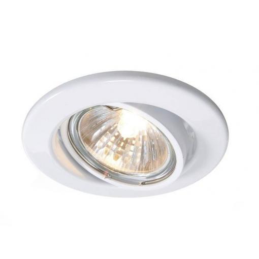 Deko Light Einauring 89 GU10 110032 kroužek pro stropní montáž LED, halogenová žárovka GU10 35 W Dopravní bílá (RAL 9016)