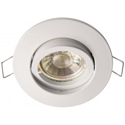 Deko Light Alioth 110027 kroužek pro stropní montáž LED, halogenová žárovka GU5.3, MR 16 35 W Signální bílá (RAL 9003)