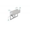 Deko Light 975395 EA-03-12 Dlaždicový profil hliník (š x v x h) 14 x 36 x 3000 mm 3 m
