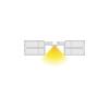 Deko Light 975501 EU-01-36 rohový profil hliník (š x v x h) 110 x 26.50 x 3000 mm 3 m