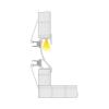 Deko Light 975496 EL-02-12 Sádrokartonový profil hliník (š x v x h) 25.50 x 75 x 3000 mm 3 m