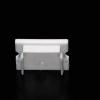 Deko Light 978070 P-AU-02-15 sada koncovek plast (š x v x h) 6 x 15 x 21 mm 1 ks