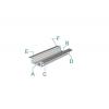Deko Light 975021 ET-01-10 T profil hliník (š x v x h) 25 x 7 x 2000 mm 2 m