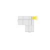 Deko Light 975334 EL-01-08 Dlaždicový profil hliník (š x v x h) 36 x 11 x 3000 mm 3 m
